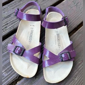 Birkenstock Purple Rio Sandals Size 38